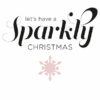 EA Design - Sparkly Christmas Julkort