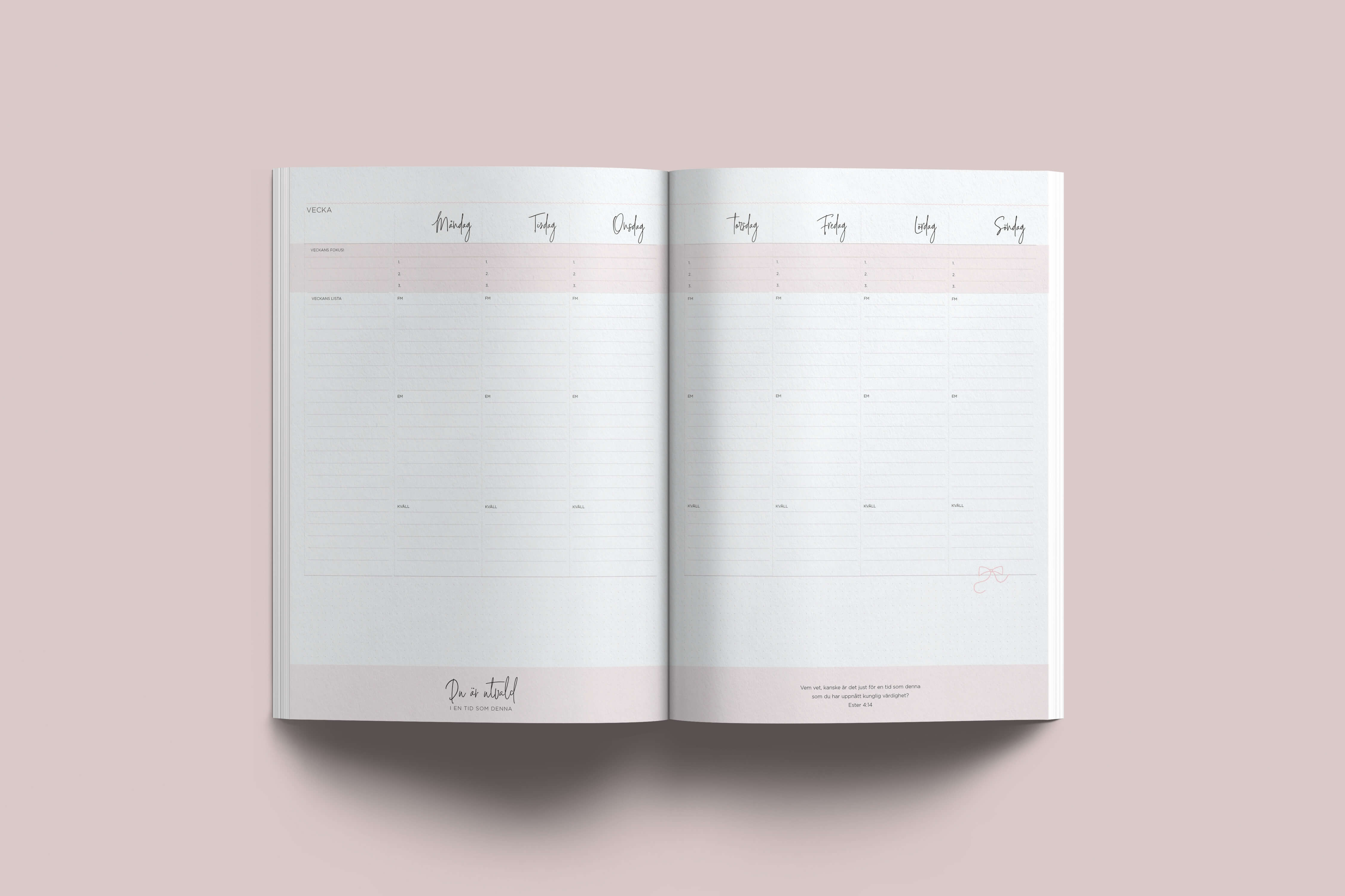 The Perfect Peace™ Pure Grace Livskalender Vertikal-L